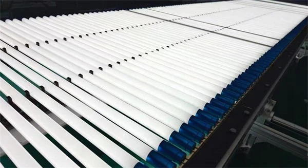 Testing in LED tube light production line Testing in LED tube light production line